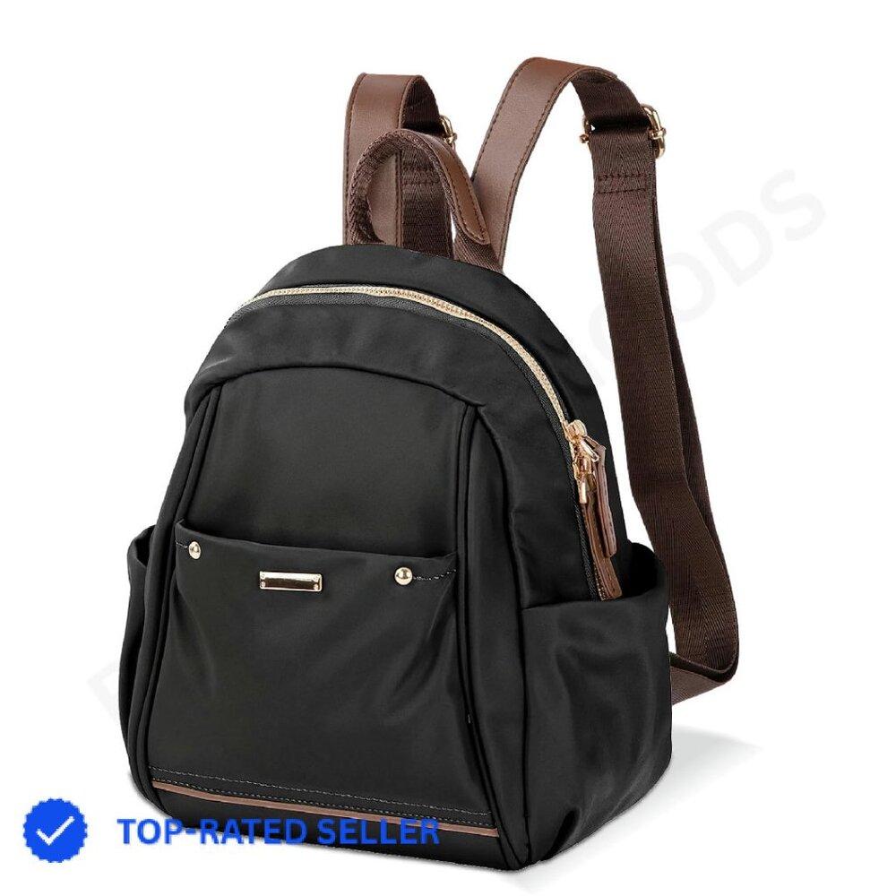 Nylon Mini Backpack Purse Anti-Theft Lightweight Chic Modern Daypack